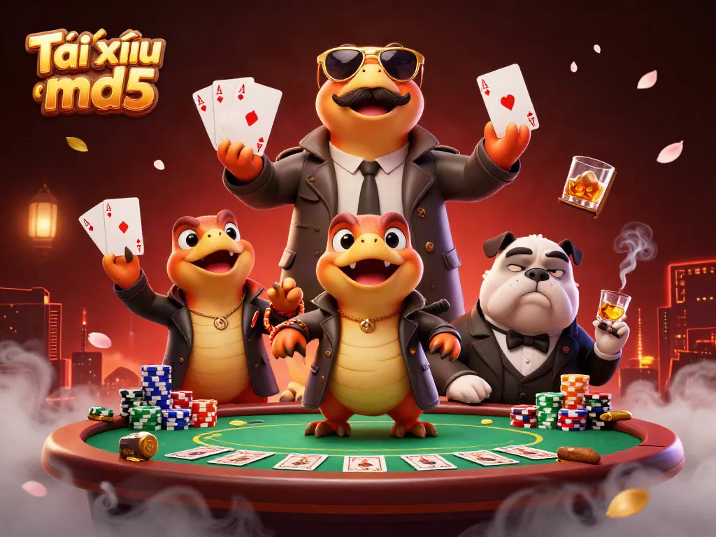 Raptors in disguise attempt entry into a VIP casino, highlighting Tài xỉu md5 gaming excitement.